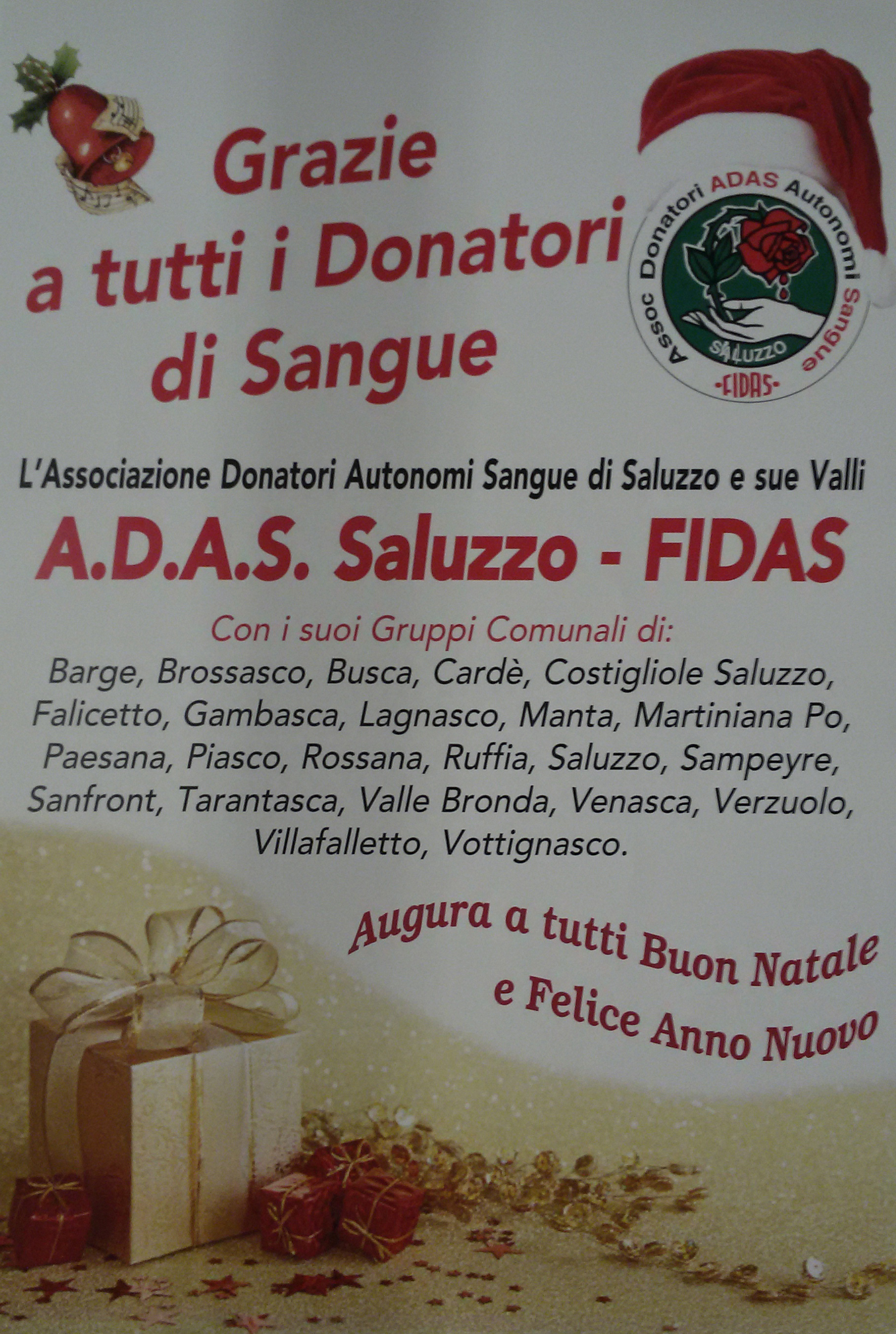 AUGURI DI NATALE E BUON 2016