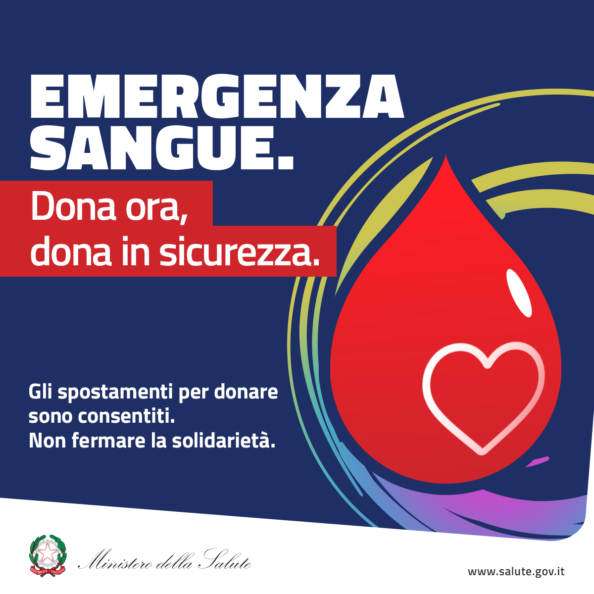Per donare ti puoi spostare!