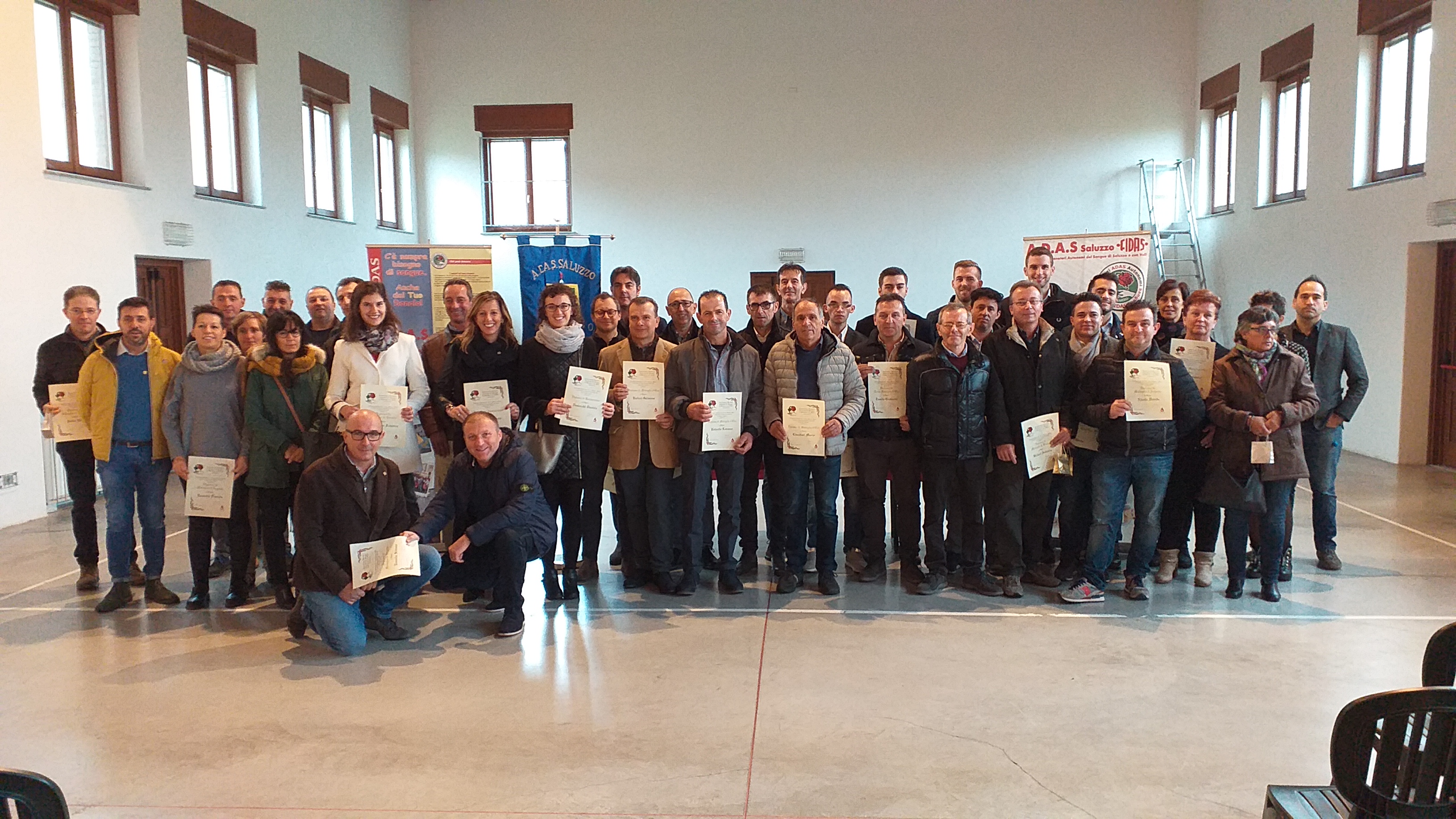 ADAS SALUZZO FIDAS Festa Sociale e 35 anni di fondazione del Gruppo di Cardè