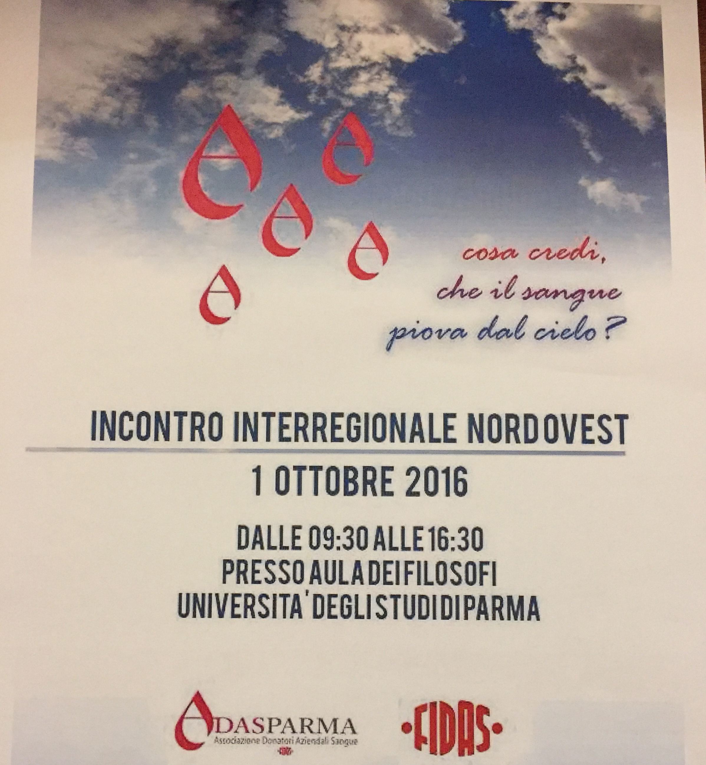 INCONTRO INTERREGIONALE NORD OVEST