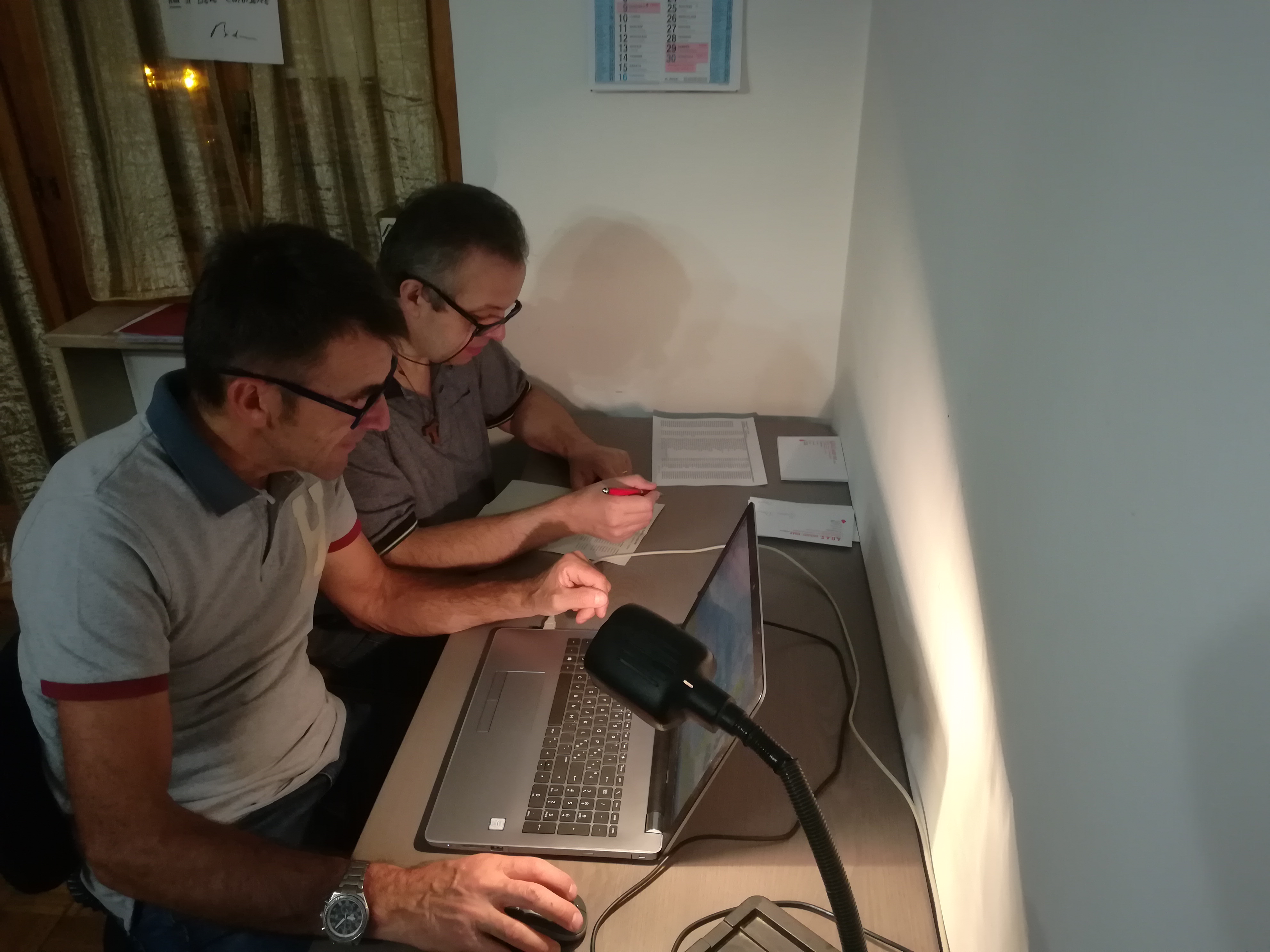 serate di lavoro in sede