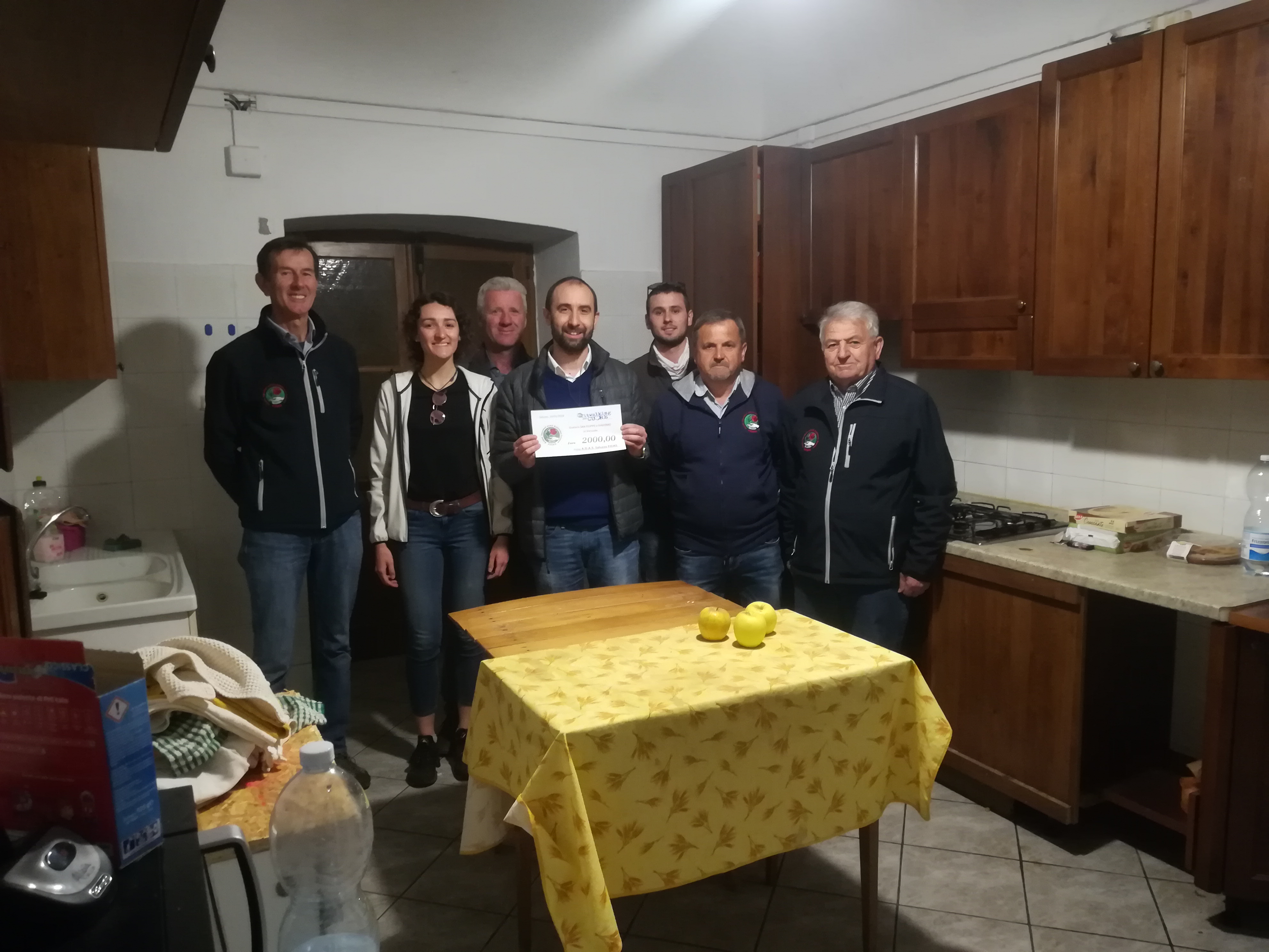 CONSEGNA CONTRIBUTO FITWALKING A VERZUOLO