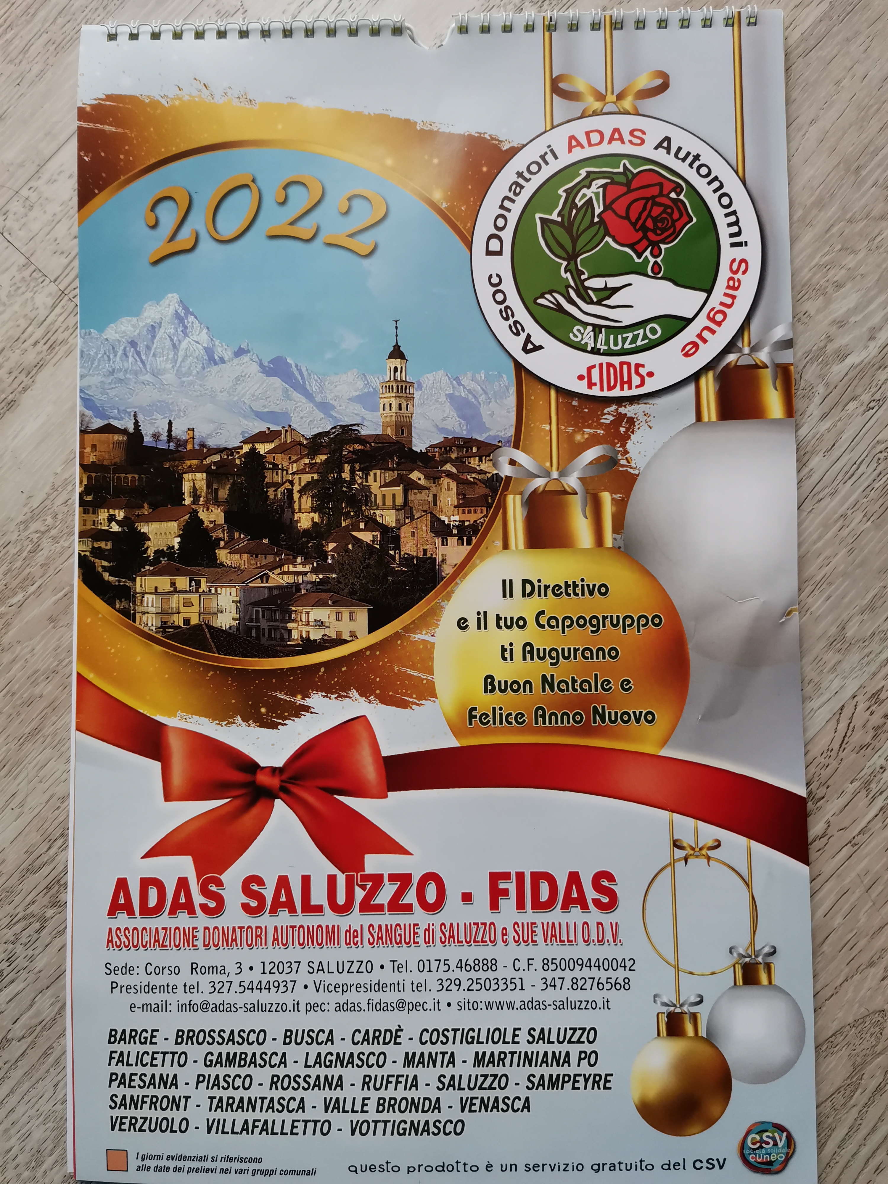 TANTI AUGURI DI BUONE FESTE A TUTTI VOI DONATORI DI SANGUE E ALLE VOSTRE FAMIGLIE