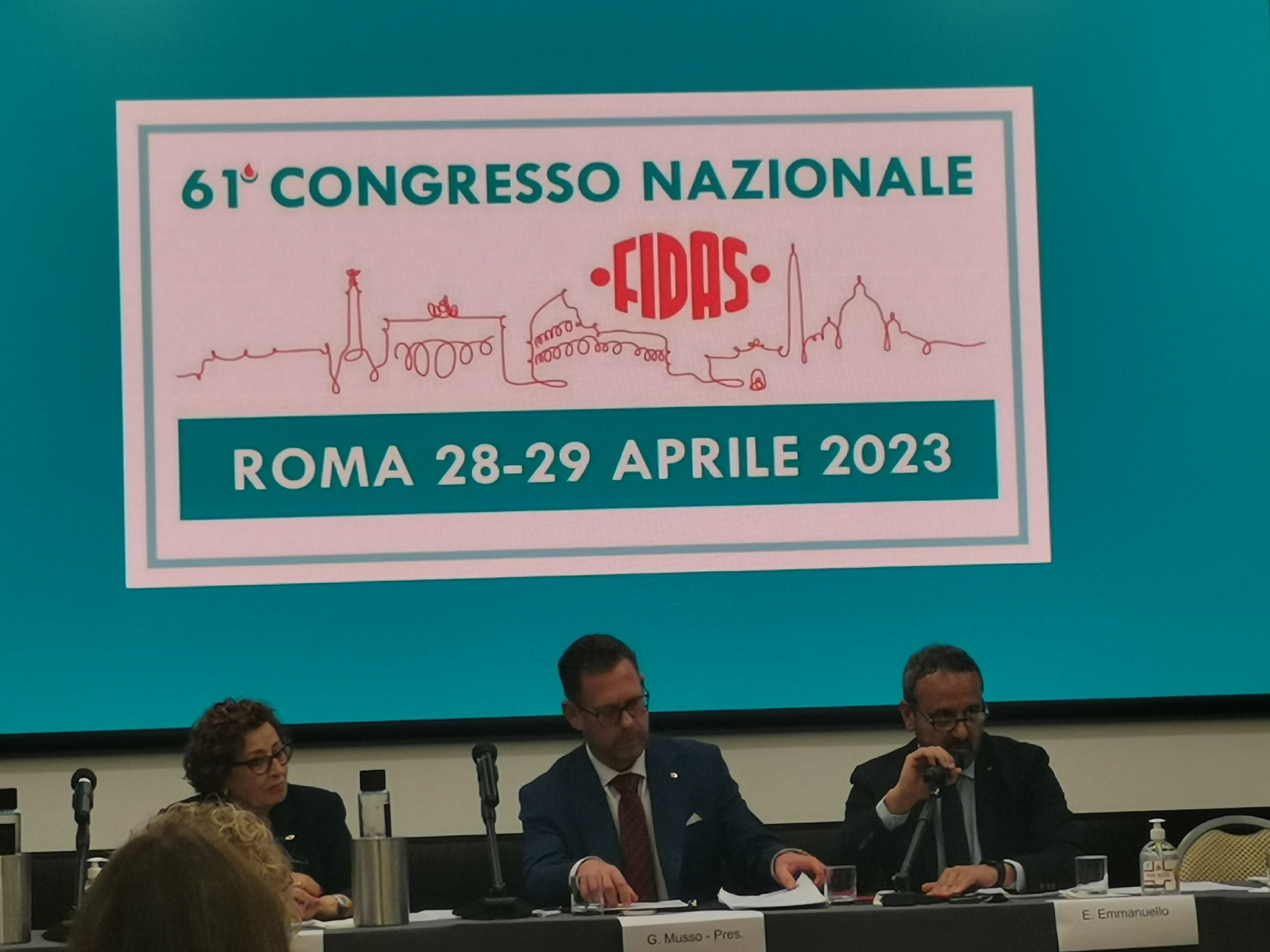 61° Congresso Nazionale FIDAS A ROMA