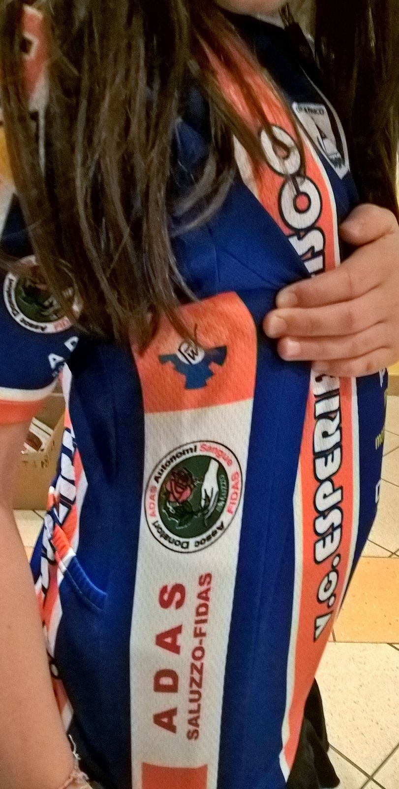 SPONSOR DEI DONATORI SULLE MAGLIE ESPERIA