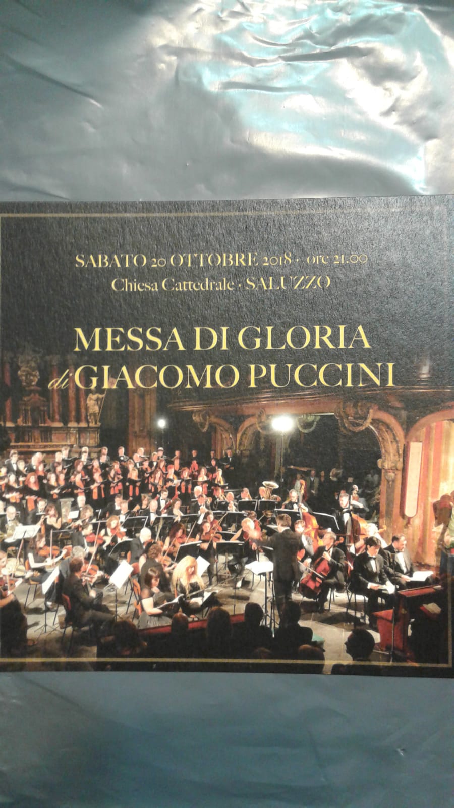 SABATO 20 OTTOBRE 2018 