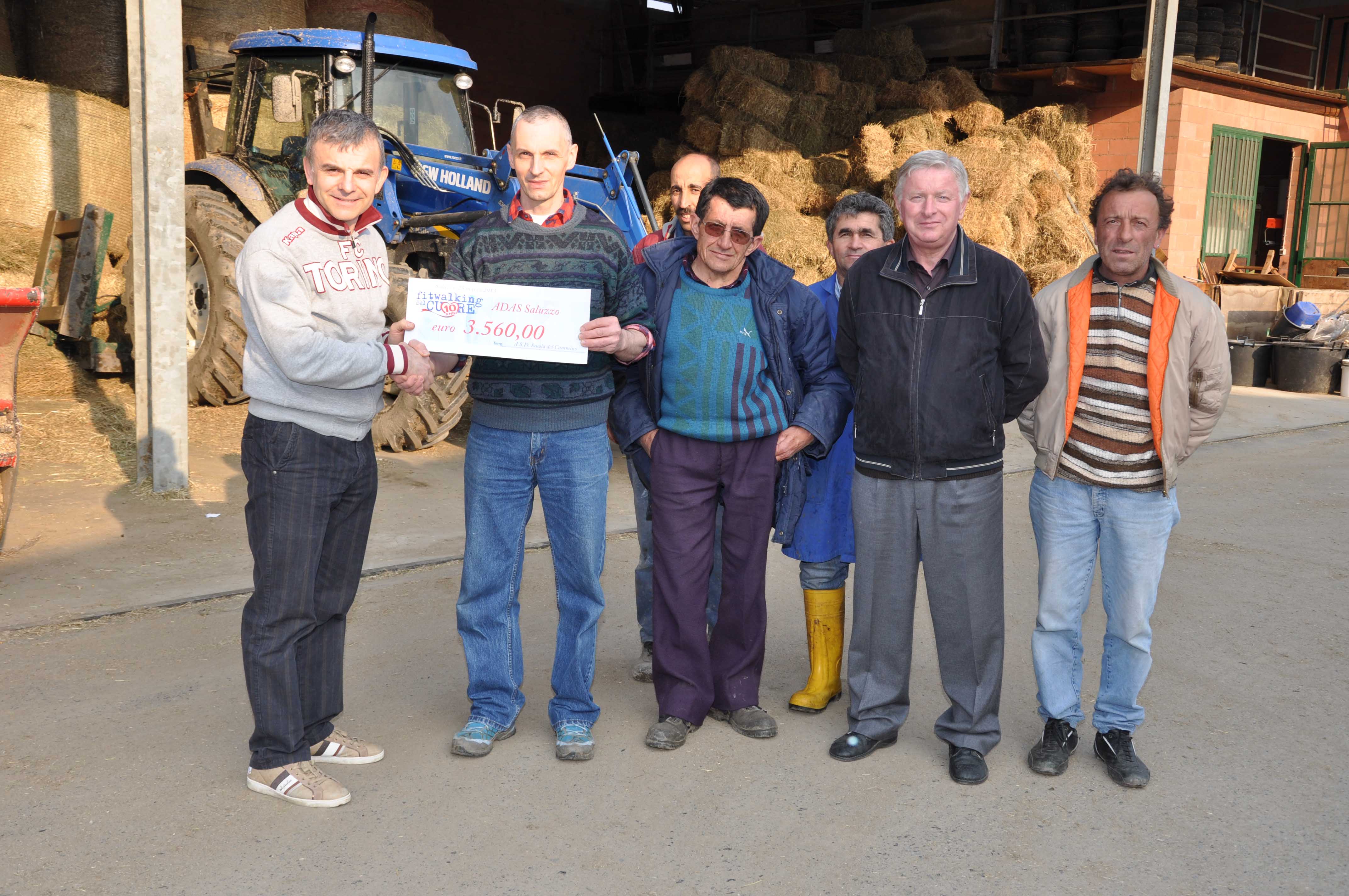 Premio Fitwalking 2013 donato alla COOP.Casolare Piasco