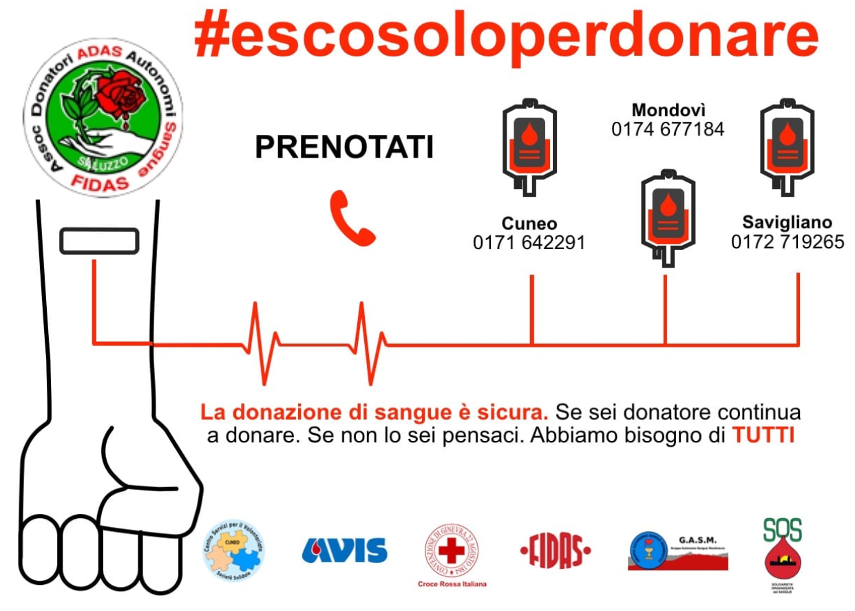 #escosoloperdonare Appello a tutti i donatori
